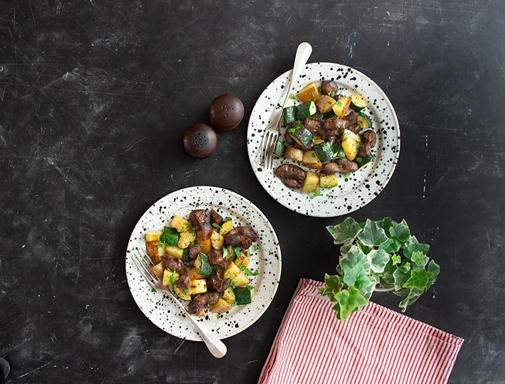 Gésiers de volaille au vin blanc Recette Maitre CoQ