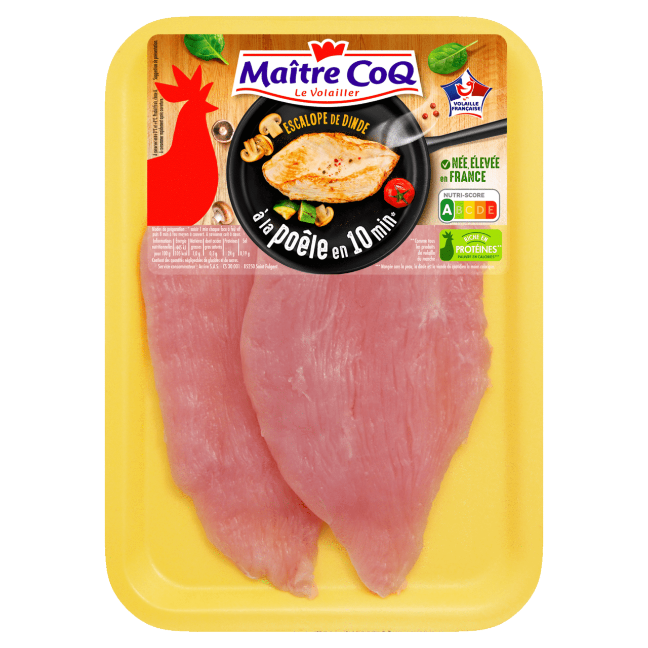 Escalopes de dinde