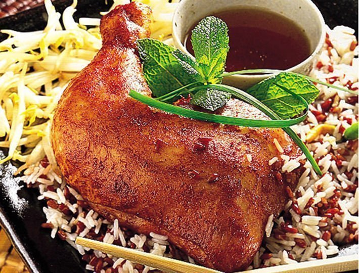 Cuisses de poulet aux pates chinoises tres piquantes - Recette
