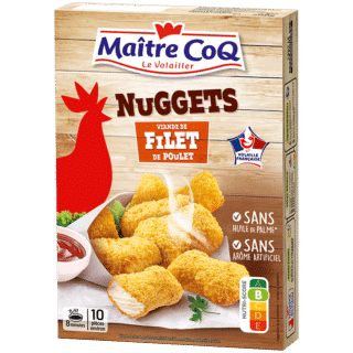 Nuggets de filet de Poulet