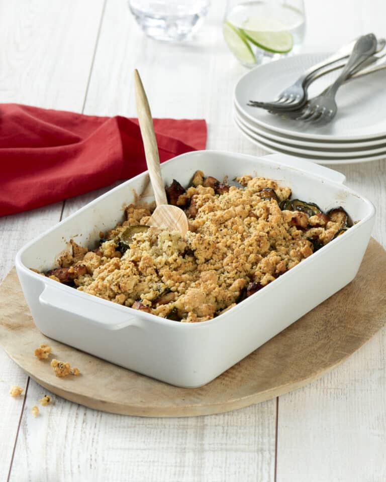 crumble-au-poulet-et-courgettes